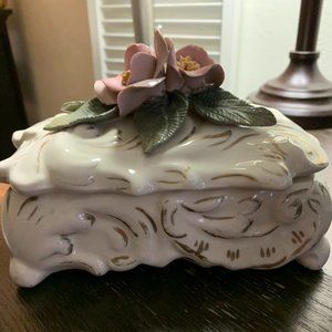 Vintage Cordey Ceramic Box